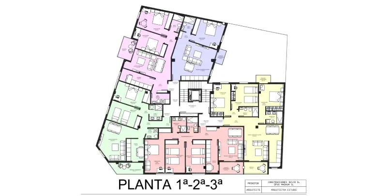 Plano Planta 1 2 y 3